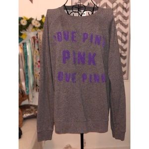 VICTORIA SECRET PINK SWEATSHIRT